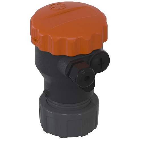 PVC-U F&uuml;llstand-/ Temperatursensor Typ HFT R Compact, Relais-Version, Muffe DIN, EPDM