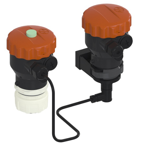 PVDF Ultraschall F&uuml;llstandsensor UFM C4 FLEX, 4-Leiter Stromversion